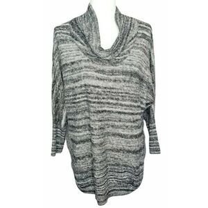 Field And Flower Spacedye Cowl Neck Tunic Sweater